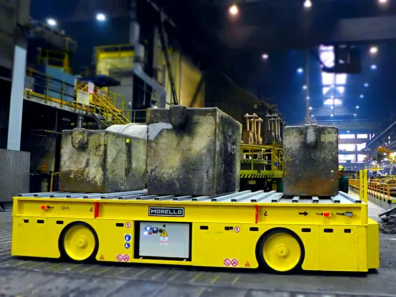 Chariot de transport de 80 tonnes