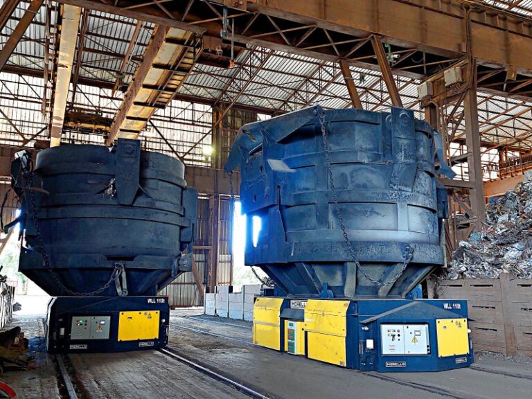 110 T - Chariots à seaux pour ferrailles alimentés par batterie - SBA 110-2