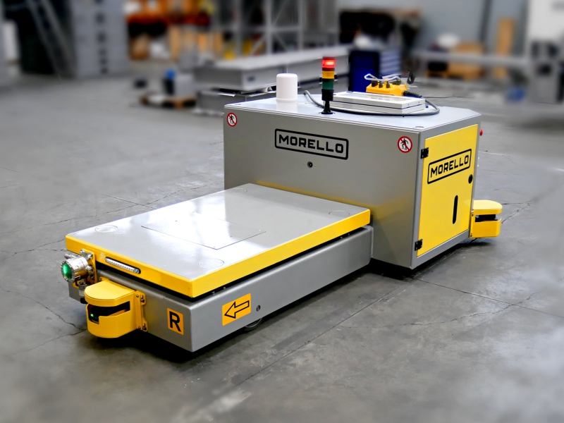 3 T - AGV NATURAL NAVIGATION FOR PAINT INDUSTRY